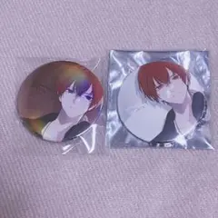 浦島坂田船 2023 Plusss シャドウ 缶バッジ となりの坂田 ホロ