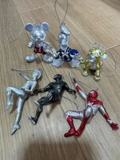 6体セット フィギュア ミッキー ドナルド シンバ スパイダーマン