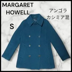 美品♥ 旧タグ 【MARGARET HOWELL】カシミヤ アンゴラ混 コート