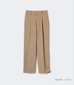 UNIQLO タックワイドパンツ