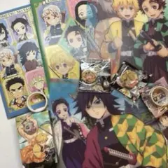 鬼滅の刃 まとめ売り グッズ 富岡義勇 胡蝶しのぶ 宇髄天元 我妻善逸