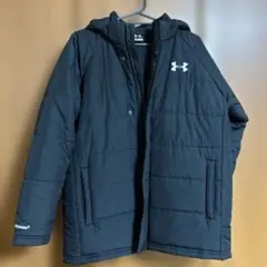UNDER ARMOUR ブラックダウンコート YXL