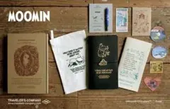 トラベラーズノート 限定セット ムーミンパパの思い出 手帳 牛革 レザー