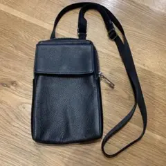 スマホショルダーバッグ ブラック
