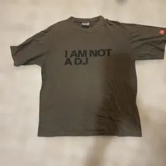 I AM NOT A DJ Tシャツ カーキ Lサイズ