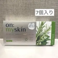 on: myskin オーマイスキン ハーブピーリング 顔 フェイス 7個入り
