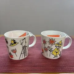 ムーミン アラビア陶器製マグカップ 2個セット