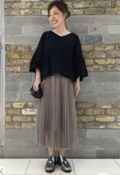 美品　ジャーナルスタンダード　チュールスカートのサムネイル