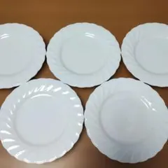 noritake ノリタケ スタジオコレクション お皿 9枚 波縁 ホワイト