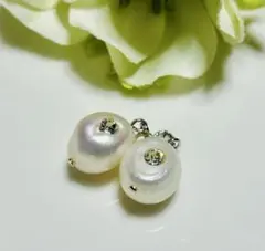 ✨✨淡水真珠　ピアリングチャーム　ピアス✨✨