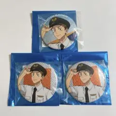 呪術廻戦 虎杖悠仁 缶バッジ 2種セット 羽田エアポートガーデン 羽田 