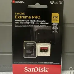 SanDisk Extreme PRO 256GB microSDカード