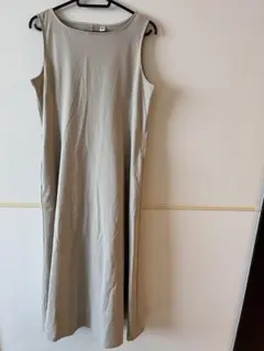 UNIQLO ノースリーブ ロングワンピース Mサイズ