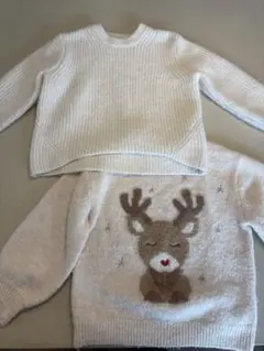 zara ニット2枚セット