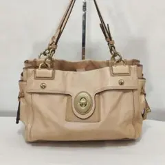 COACH　コーチ　ハンドバッグ　BEG　14522