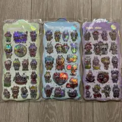 ラブブシール　ボンボンドロップシール　3枚