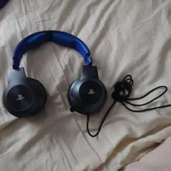 PlayStation 有線ヘッドセット 黒/青