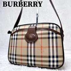 BURBERRY バーバリー ノバチェック ショルダー バッグ ホースロゴ