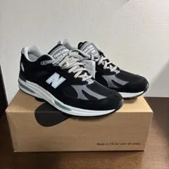 New Balance 991v2 U991BK2 ブラック/グレー 新品未使用