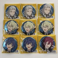 あんスタ　スタライ　缶バッジＤ　エデン9点セット　凪砂　日和　ジュン　茨