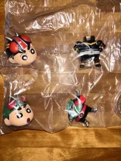 クレヨンしんちゃん×仮面ライダーコラボレーションフィギュアコレクション2種セット