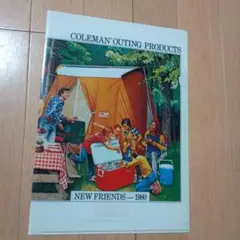 Coleman クリアファイル NEW FRIENDS 1980