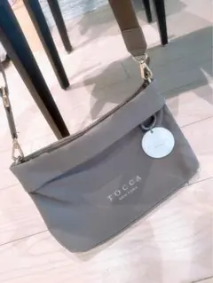 TOCCA ショルダーバッグ グレー