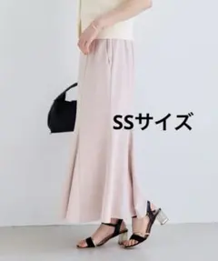 VISビス 美easy リネンライクマーメイドスカートのサムネイル
