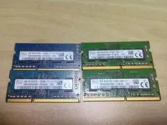 中古　PC3 PC4 12800s sk-hymix 2GB×4枚 8GB