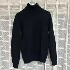 黒 ・紺　タートルネック ニット　セット　S