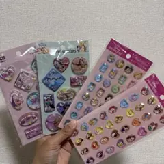 ディズニー プリンセス オイスター ストーンシール ウォーターシール 4枚セット