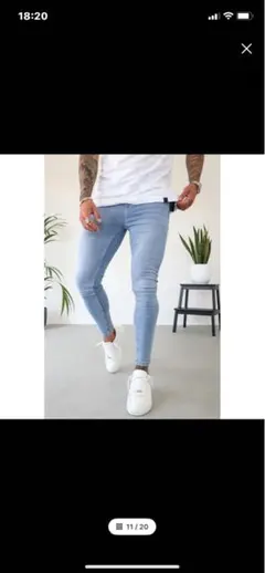 Sinners Attire シナーズアタイア デニム ライトブルー