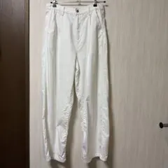 コカ　サマータックデニムパンツ　ホワイトデニム　Lサイズのサムネイル