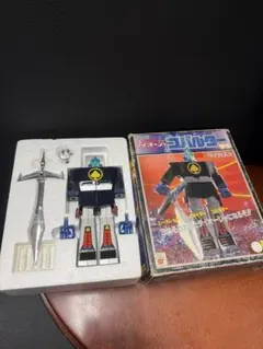 最強ロボ ダイオージャ DX王者合体」の当時物フィギュア（超合金