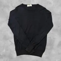 uniform experiment JOHN SMEDLEYコラボ ニット 黒のサムネイル