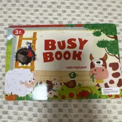 BUSY BOOK 英語教育3歳以上　絵本　おもちゃ