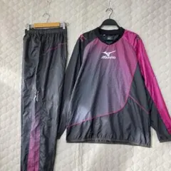 ☆ミズノ　スポーツウェア　プルーフプラス　ウインドブレーカー　ピステ　上下セット