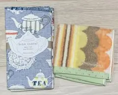 【未使用２枚セット】AfternoonTea ふきん2種+ハンドタオル