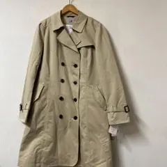 大きいサイズ 新品タグ付 レミュー トレンチコート 4L ベージュ ライナー付