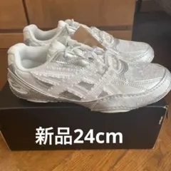 ASICS x EMPTY BEHAVIOR スニーカー シルバー24cm