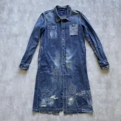 MIHARA YASUHIRO ミハラヤスヒロ デニム ロングシャツ コートのサムネイル