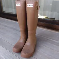 HUNTER 長靴 バックル付き