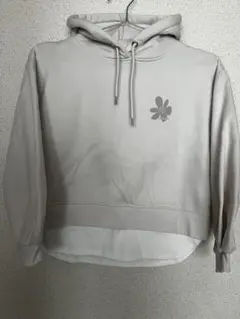 キッズ 重ね着風パーカー