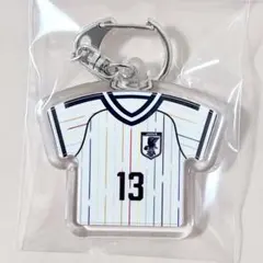 サッカー日本代表 アウェイユニフォームデザイ アクリルキーホルダー