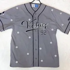 Keboz ベースボールシャツ 中古・古着通販】KEBOZ (ケボズ) nick gear (ニックギア) ベース