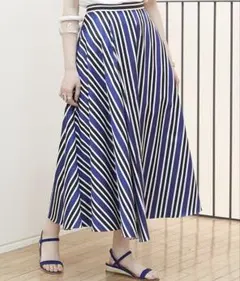 SHE TOKYO Michelle stripe スカート36 シートーキョー - メルカリ