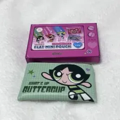 パワーパフガールズシークレットフラットミニポーチ