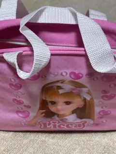 昭和レトロ リカちゃん 通園バッグ 幼稚園バッグ 当時物 デッド