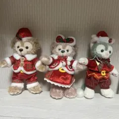 ダッフィー シェリーメイ ジェラトーニ ぬいぐるみバッジ