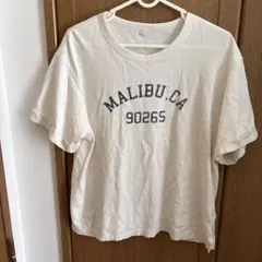 MALIBU, CA 90265 ロゴTシャツ ホワイト LLのサムネイル
